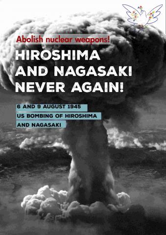 Abolish Nuclear Weapons Hiroshima And Nagasaki Never Again World Peace Council